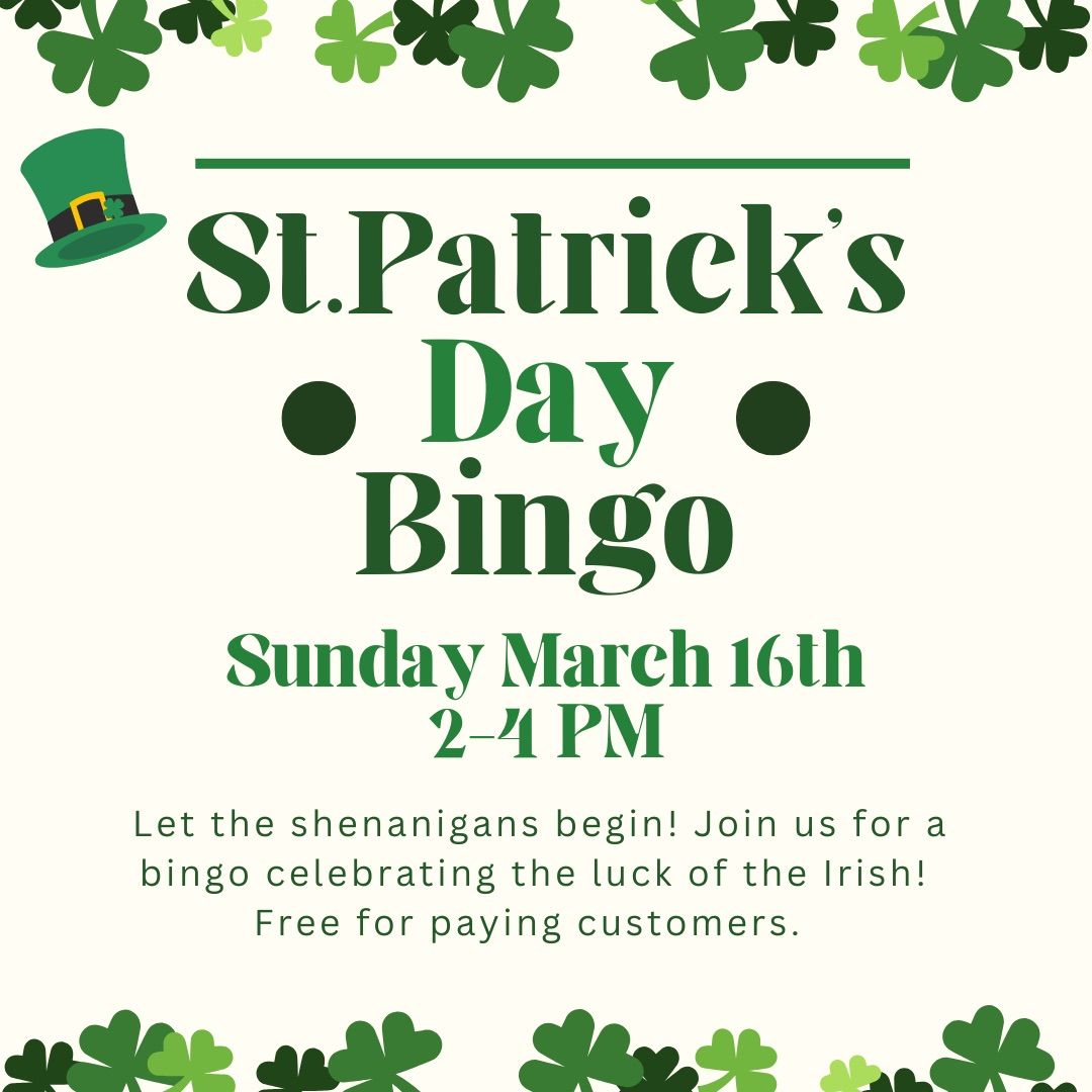 St. Patrick\u2019s Day Bingo