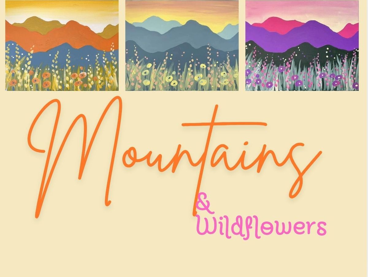 Mountains & Wildflowers 