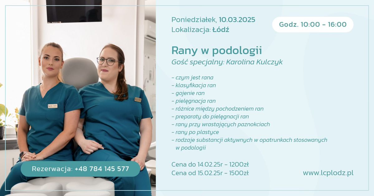 Rany w podologii - Go\u015b\u0107 specjalny Karolina Kulczyk - Pozytywny Podolog