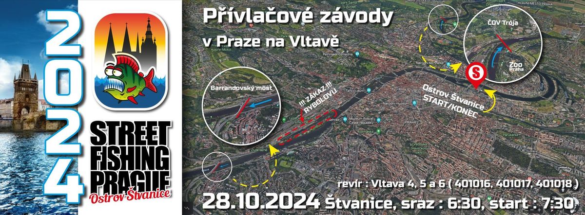 StreetFishing Prague 2024 - Ostrov \u0160tvanice