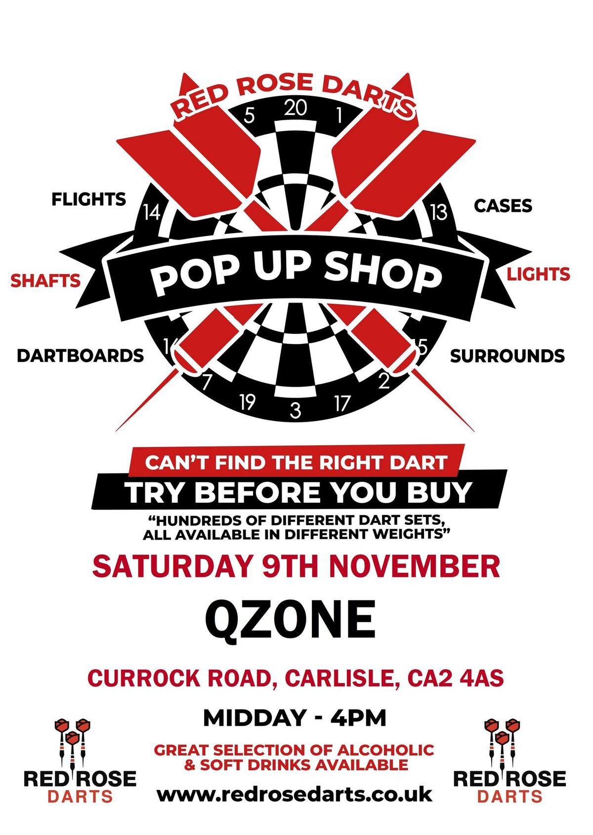 Darts Pop-up Shop