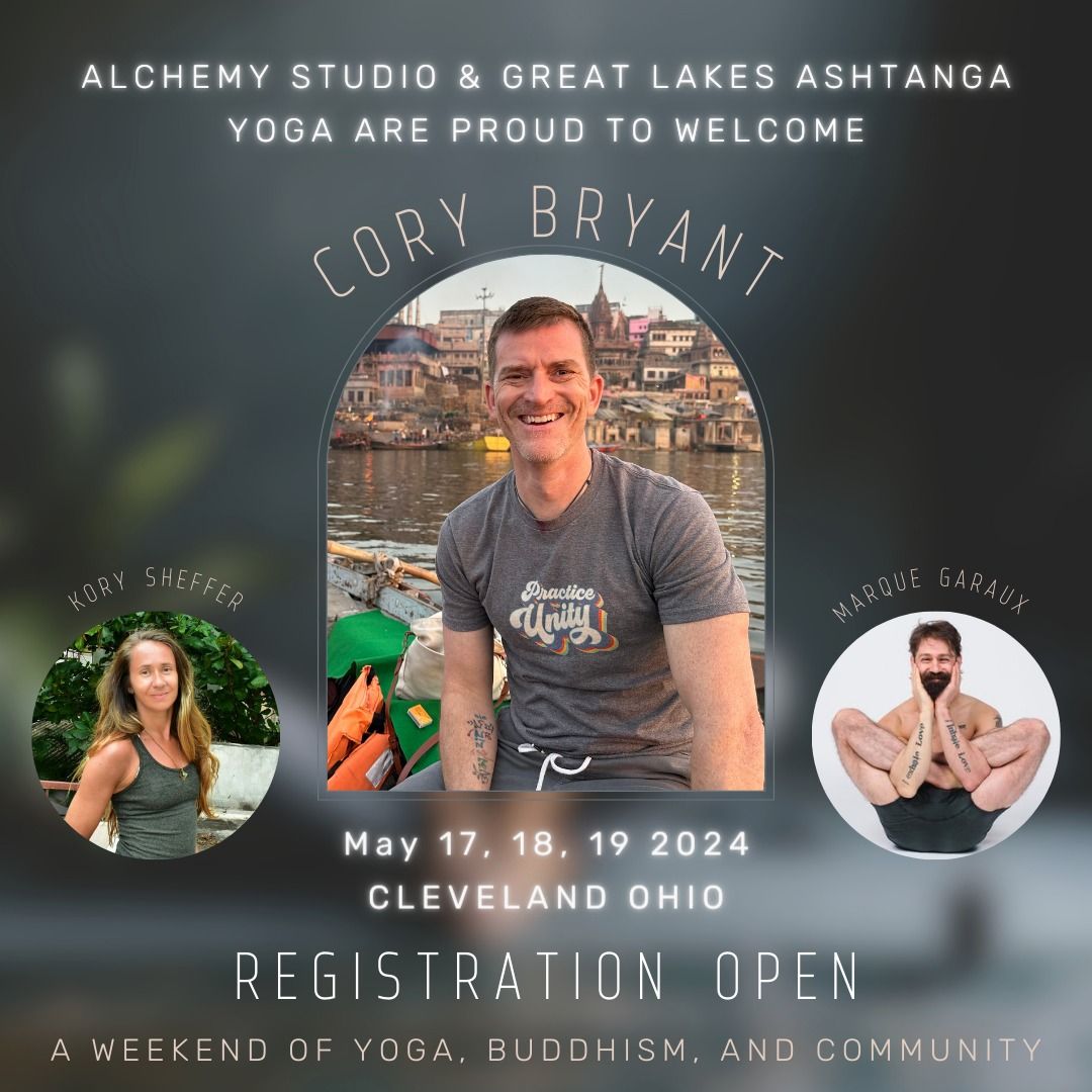 Exploring Yoga & Buddhism - Where the mat meets the cushion. A weekend with Cory Bryant.