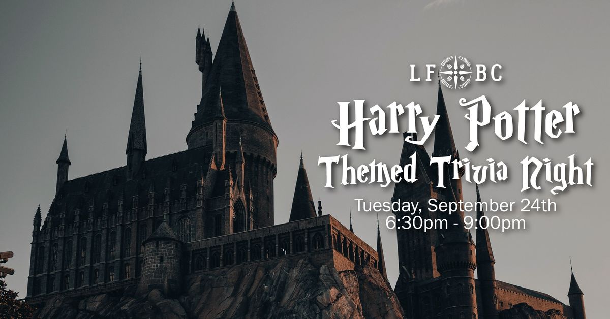 Harry Potter Themed Trivia Night at Lost Friend Brewing - Hosted by Jon Eddy