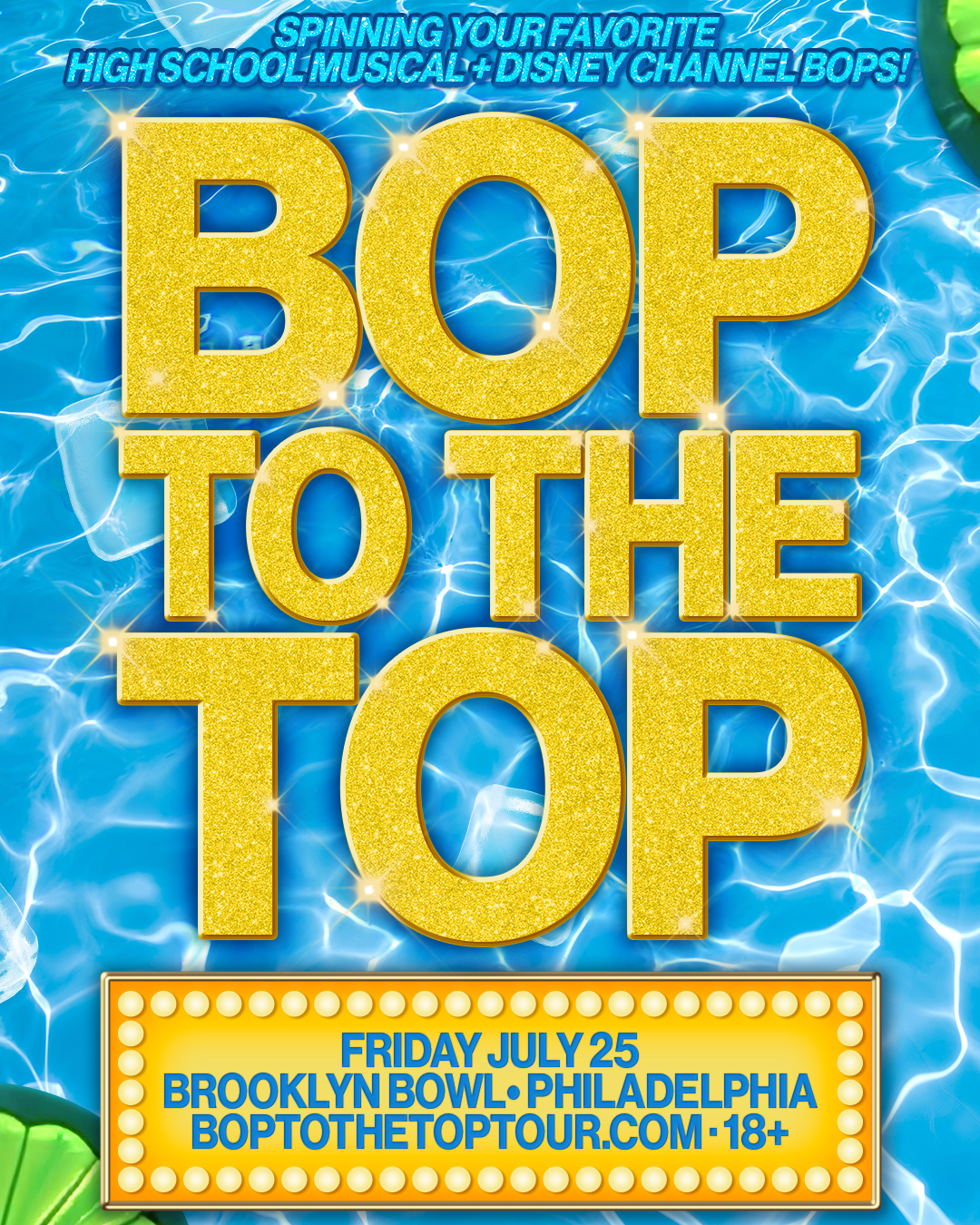 Bop to the Top at Revel Entertainment Center - Backstage