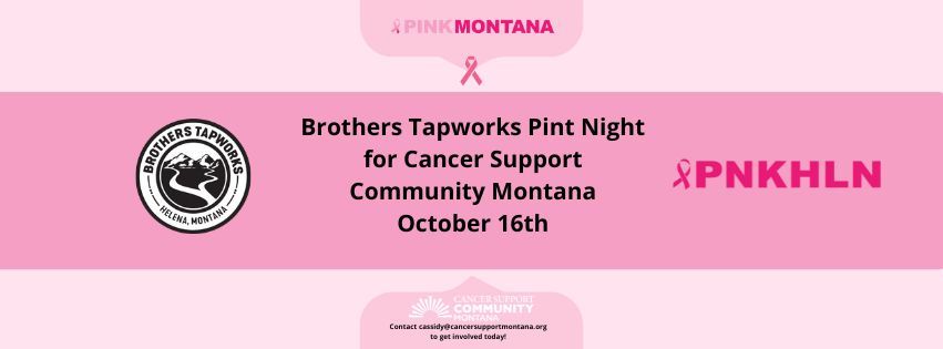 PNKHLN: Brothers Tapworks Pint Night for CSCMT