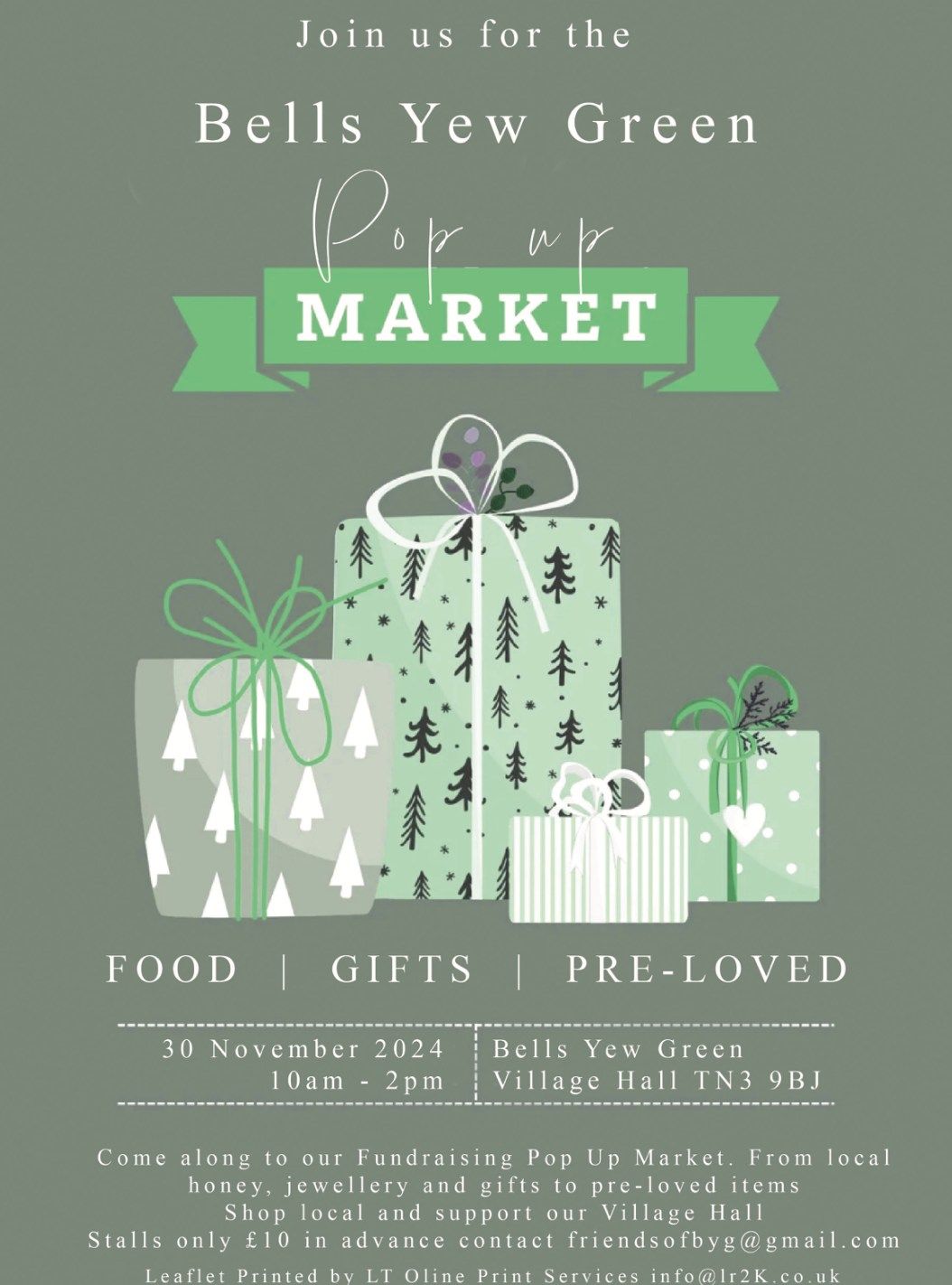 Pop-Up Market!