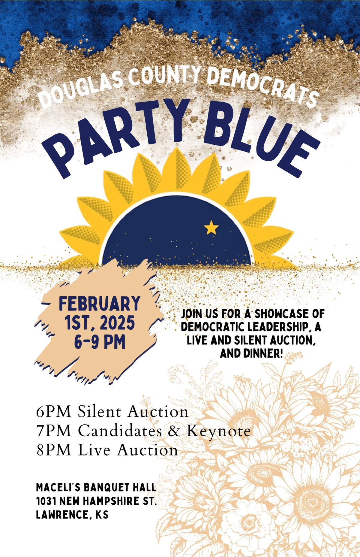 Party Blue 2025 - Annual Gala with Keynote by Matt Kleinmann