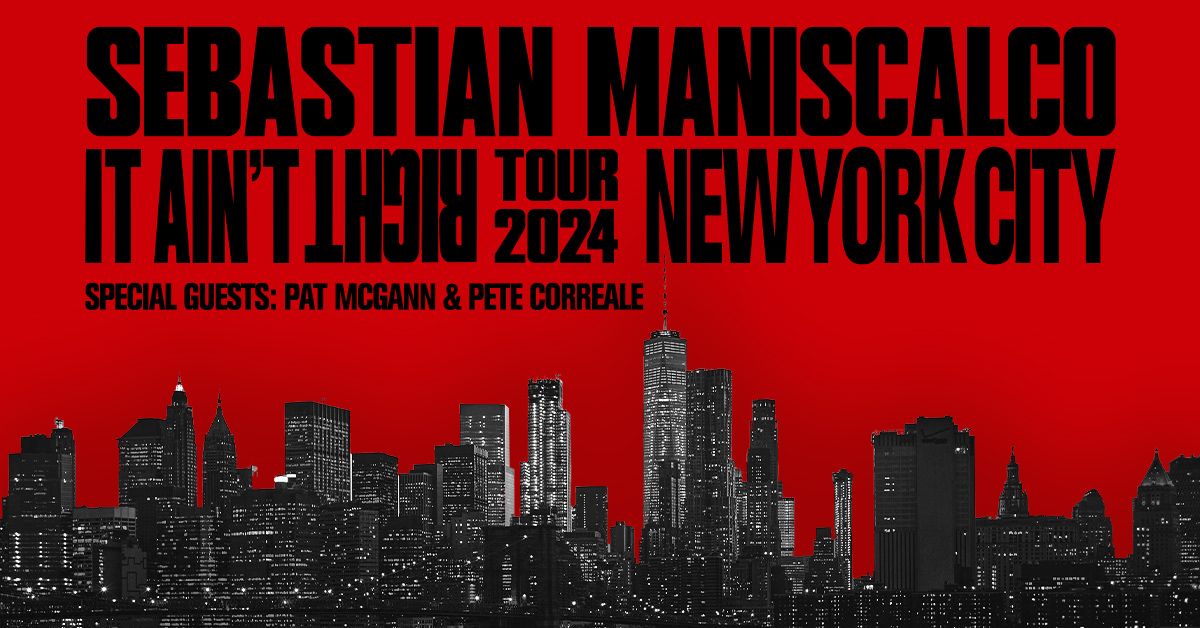 Sebastian Maniscalco: It Ain't Right Tour