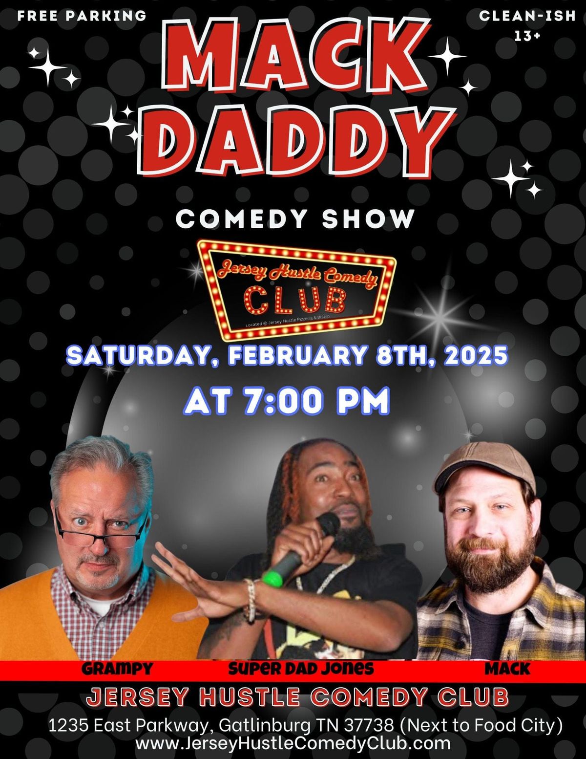 Mack Daddy Comedy Show @ Jersey Hustle Comedy Club