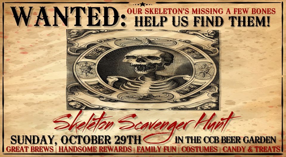 CCB Skeleton Scavenger Hunt 