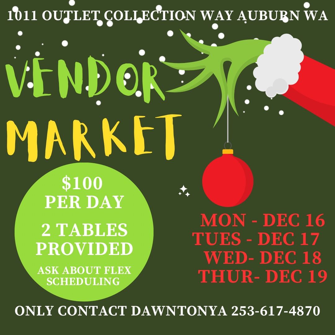 Holiday Vendor Fair