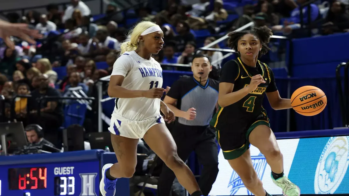 Parking Radford Highlanders at Hampton Pirates Womens Basketball