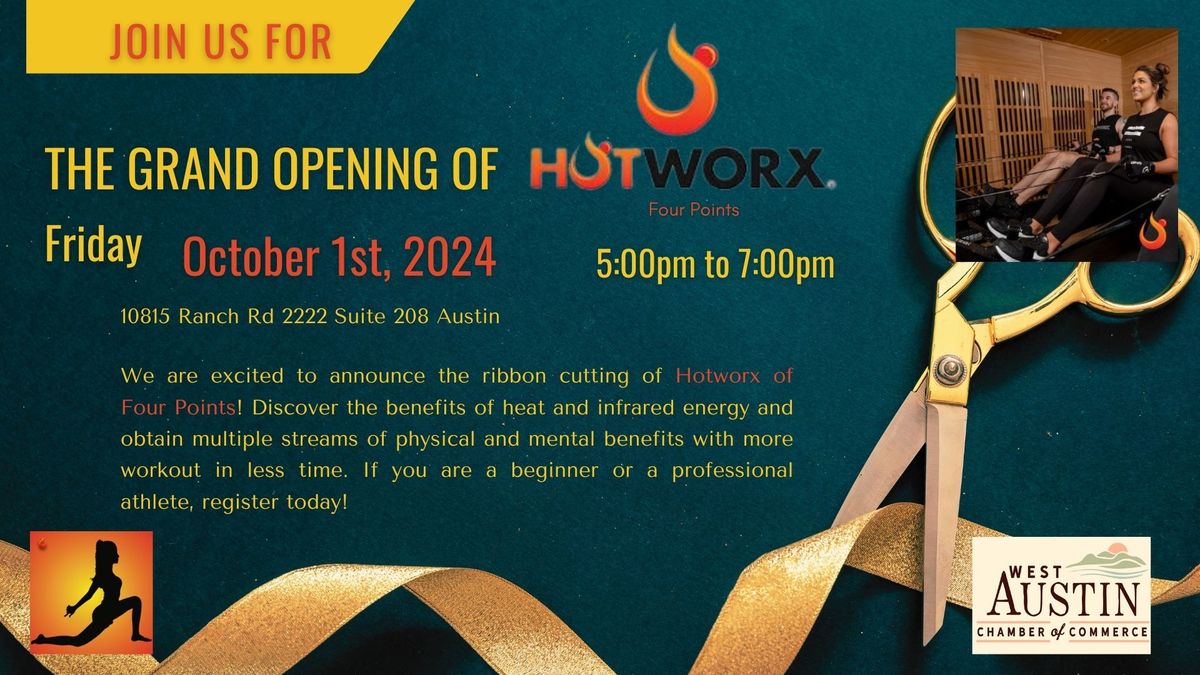 Ribbon Cutting of Hotworx, Four Points