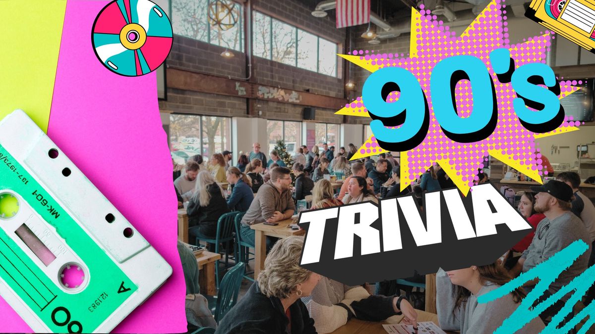 90's Pop Culture Trivia at Mustang Sally Brewing!