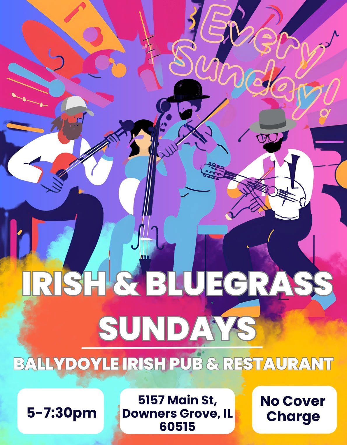 Irish & Bluegrass Sundays