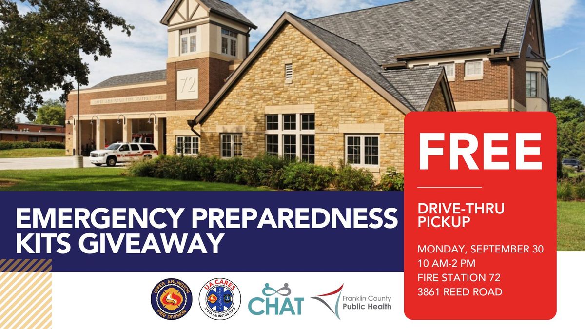 Emergency Preparedness Kits Giveaway