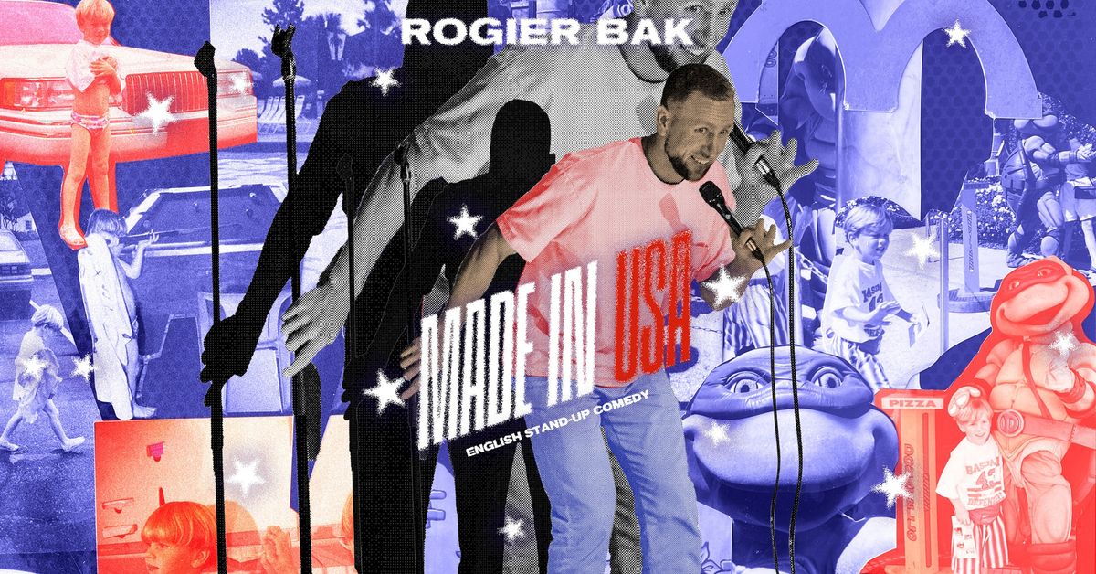 Rogier Bak: Made in USA \ud83c\uddfa\ud83c\uddf8 English COMEDY in THE HAGUE \ud83c\uddf3\ud83c\uddf1