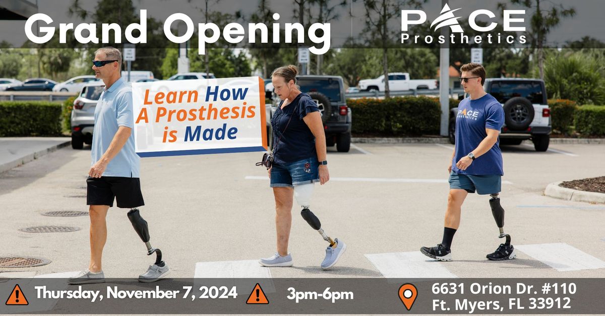 Tour Our New PACE Prosthetics Clinic