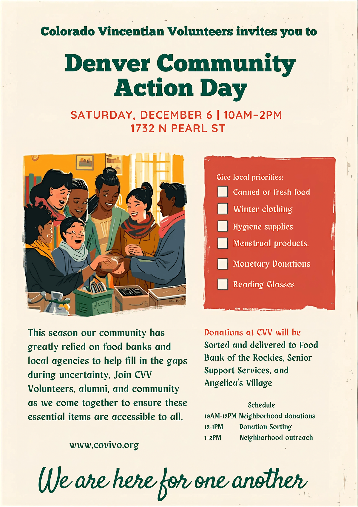 Denver Community Action Day