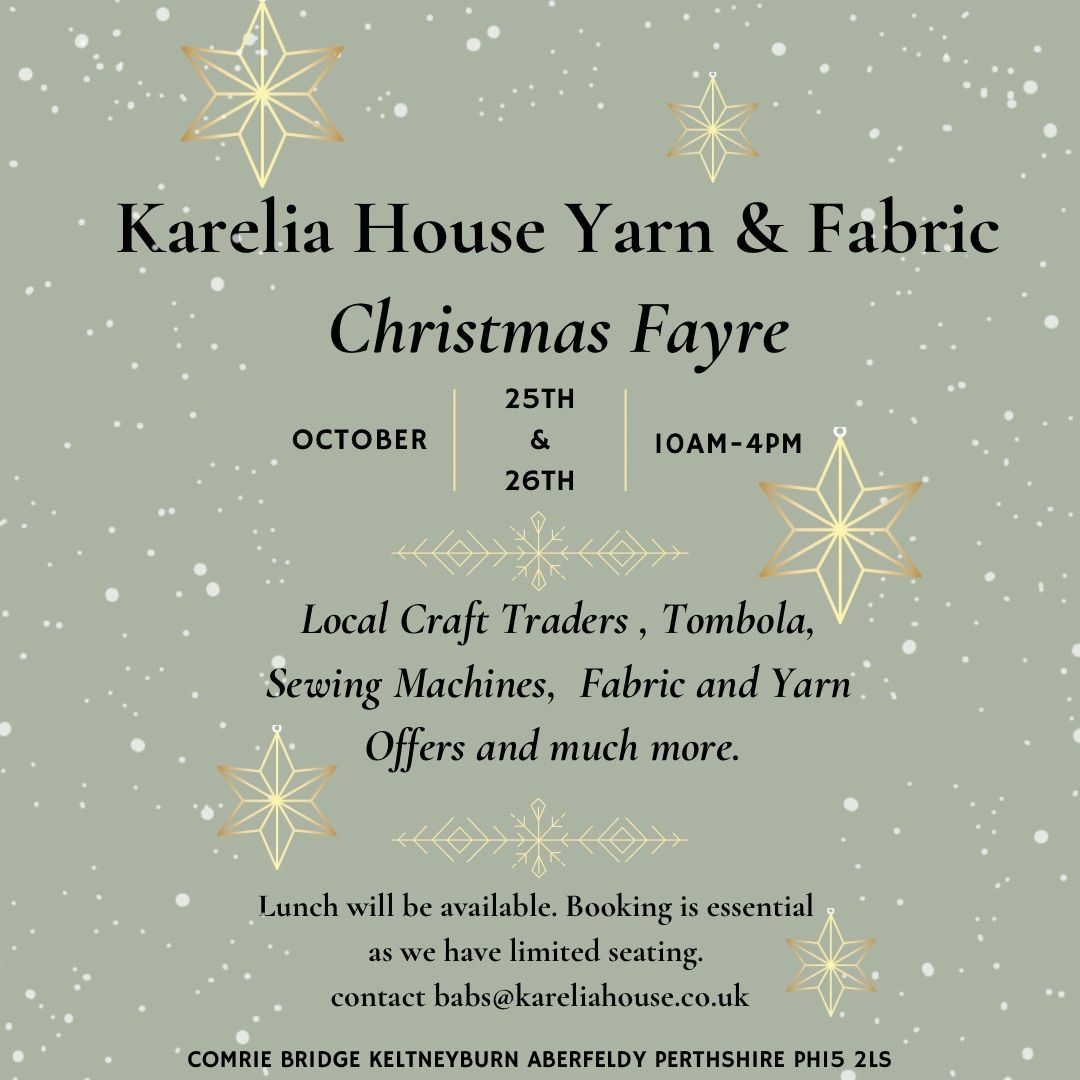 Christmas Fayre at Karelia House 