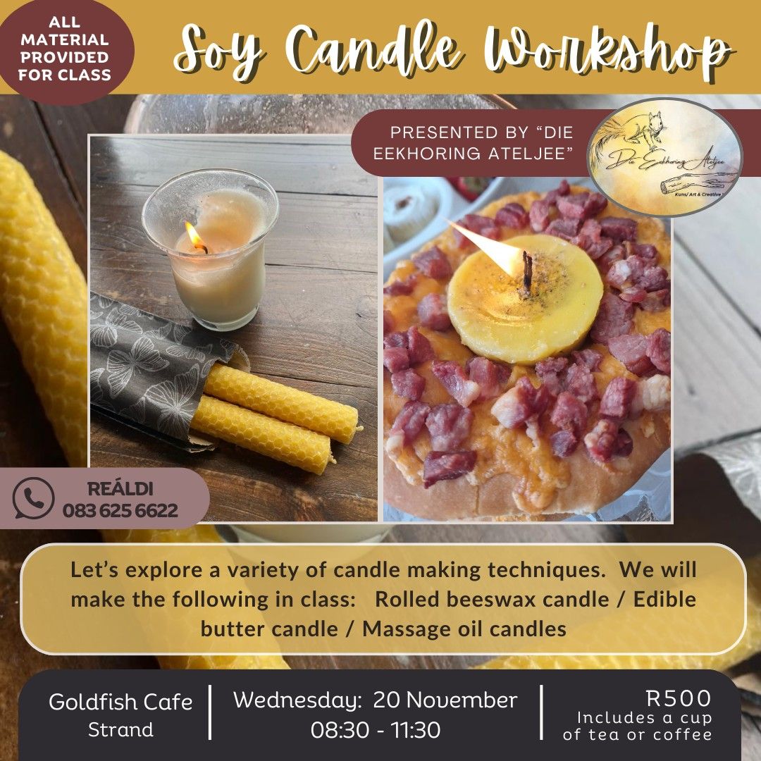 Soy Candle Workshop 