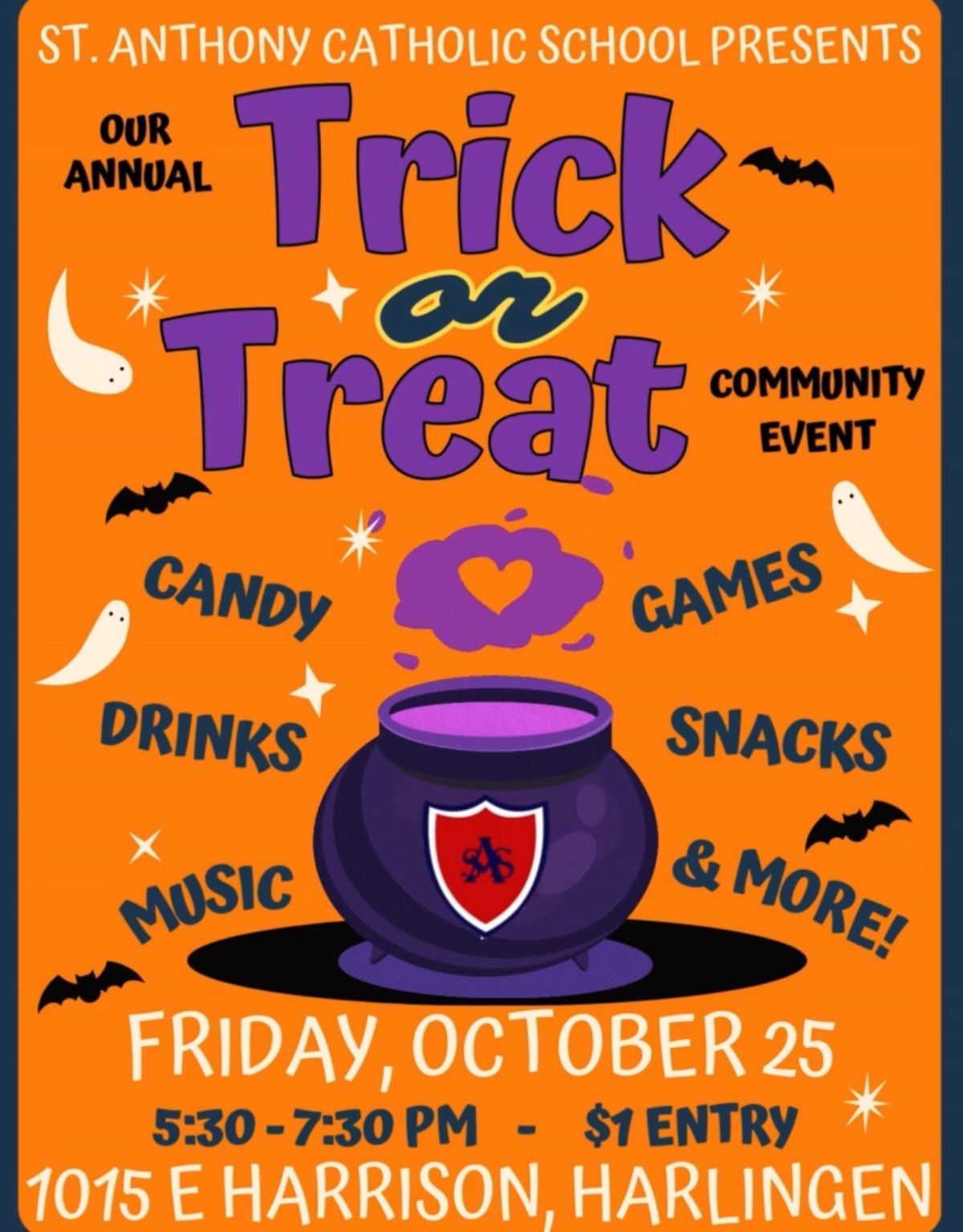 Annual Trick or Treat Event \ud83e\udde1