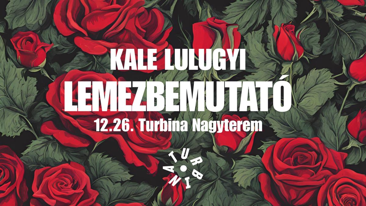 Kale Lulugyi Lemezbemutat\u00f3 \/\/ Turbina Nagyterem, vend\u00e9g: Lakatos M\u00f3nika FolkTri\u00f3