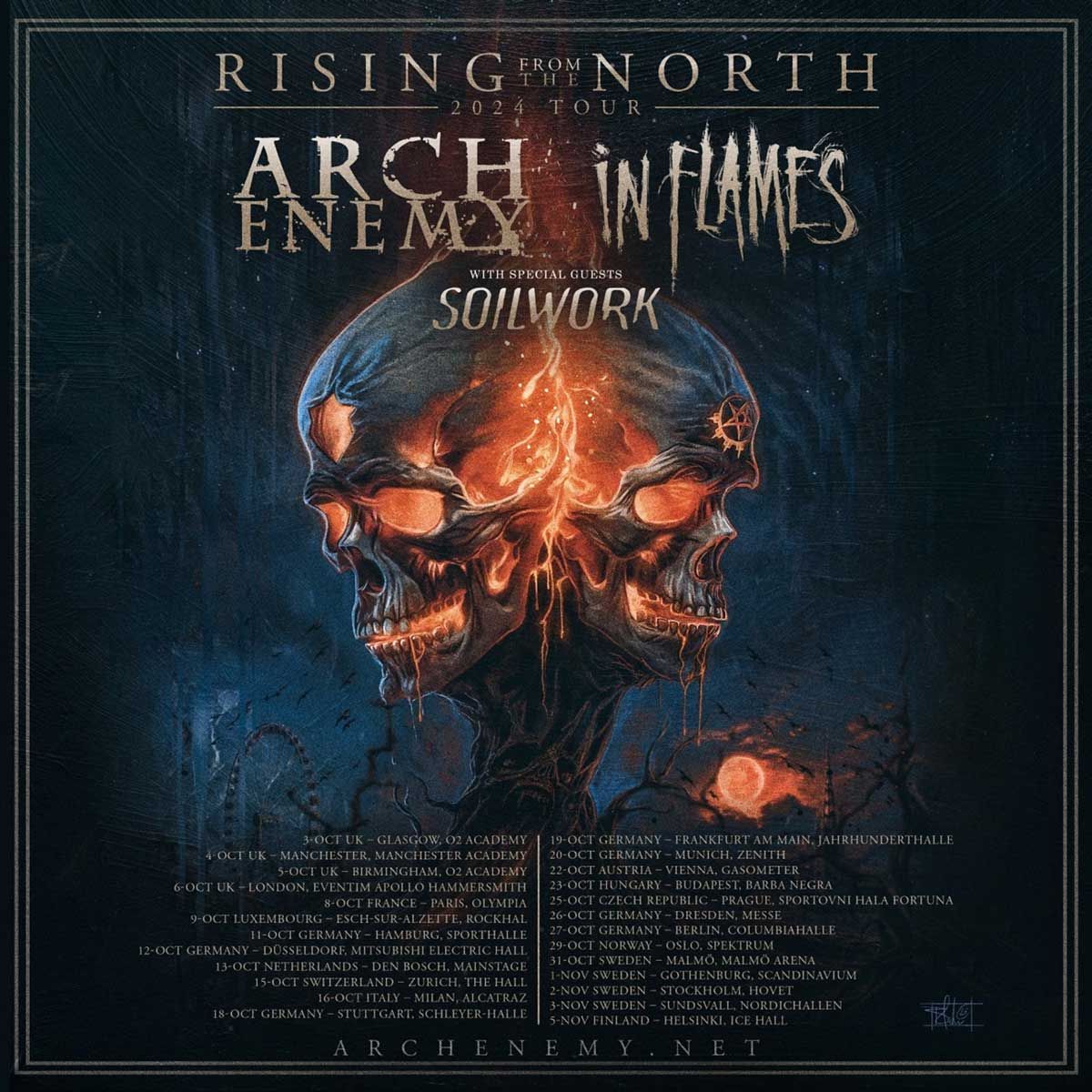 Arch Enemy Manchester Tickets
