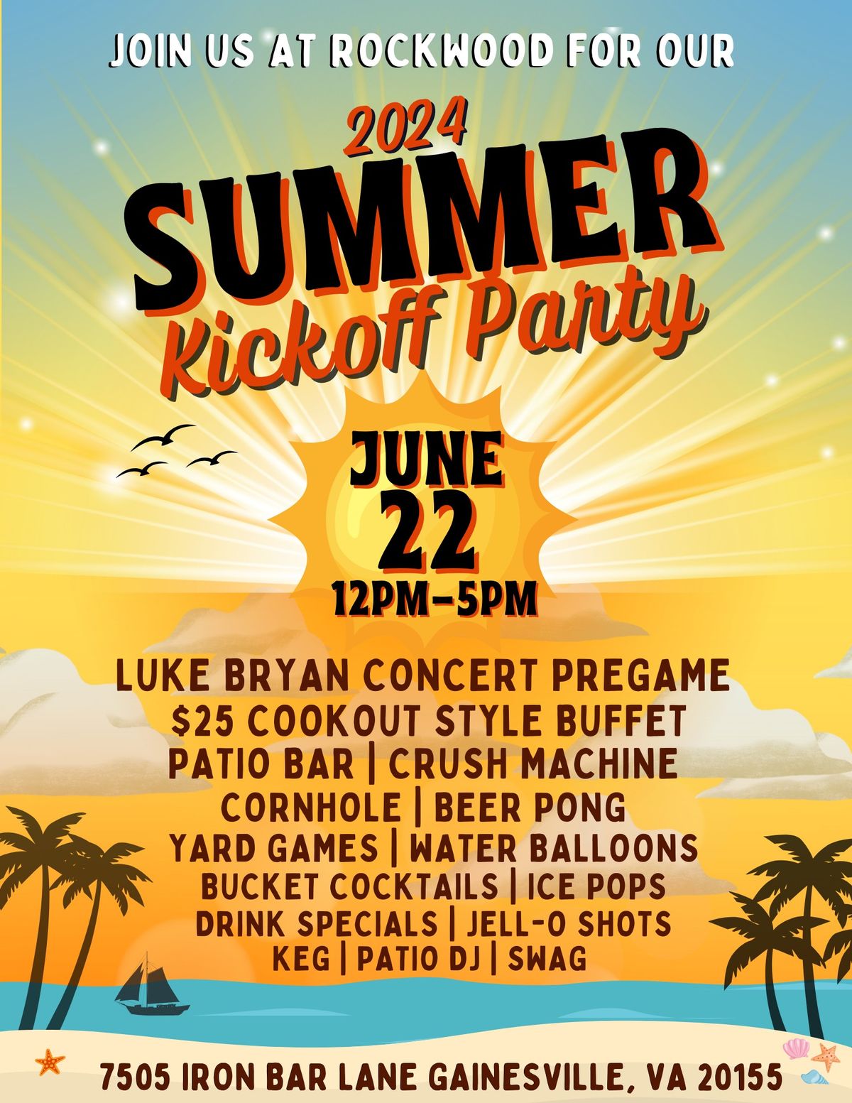 Summer Kickoff Party @ Rockwood!