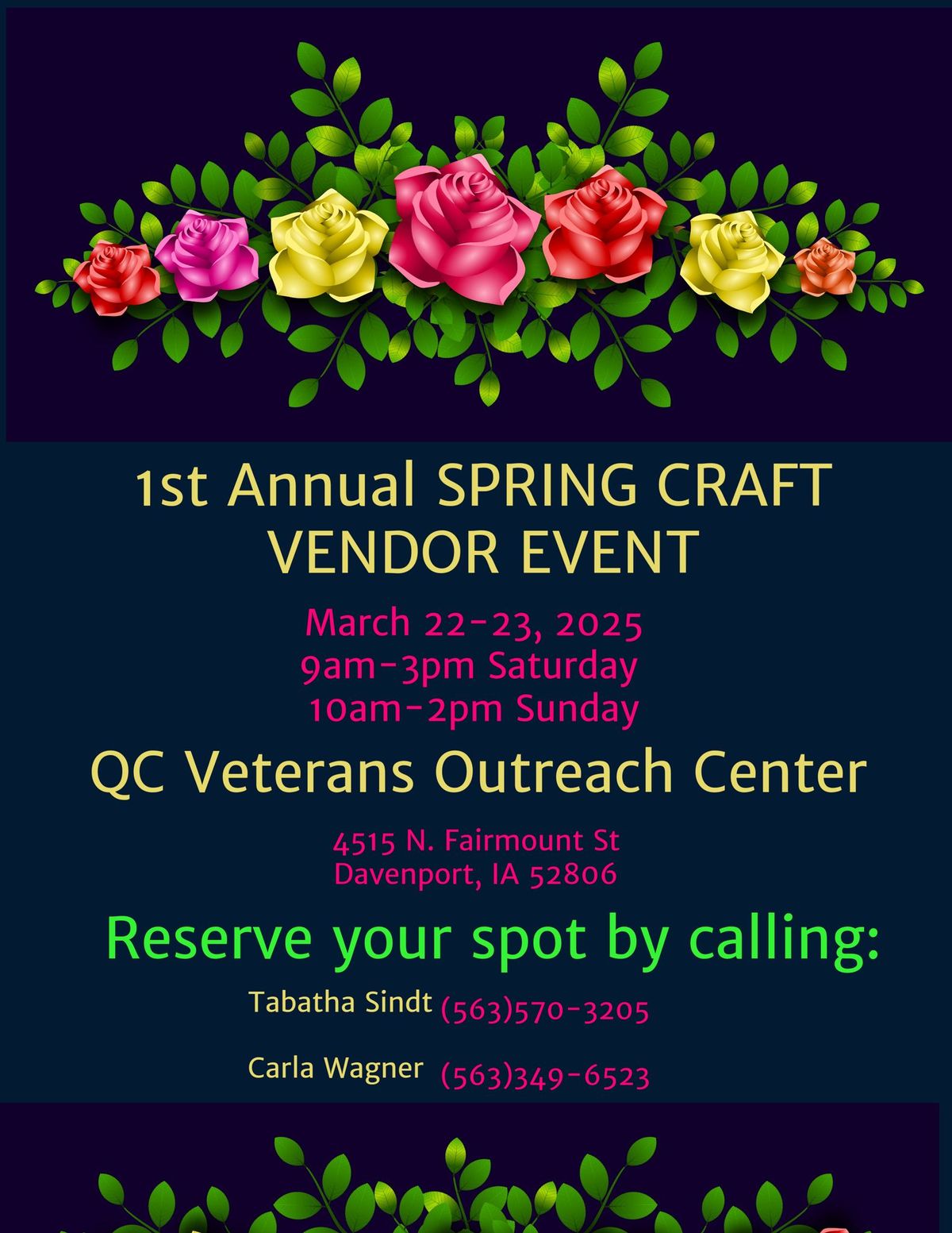 1st Annual Spring Craft Fair