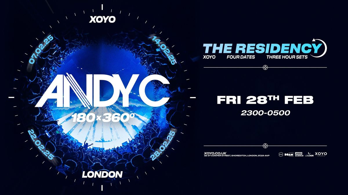 Andy C : The Residency (Week 4)