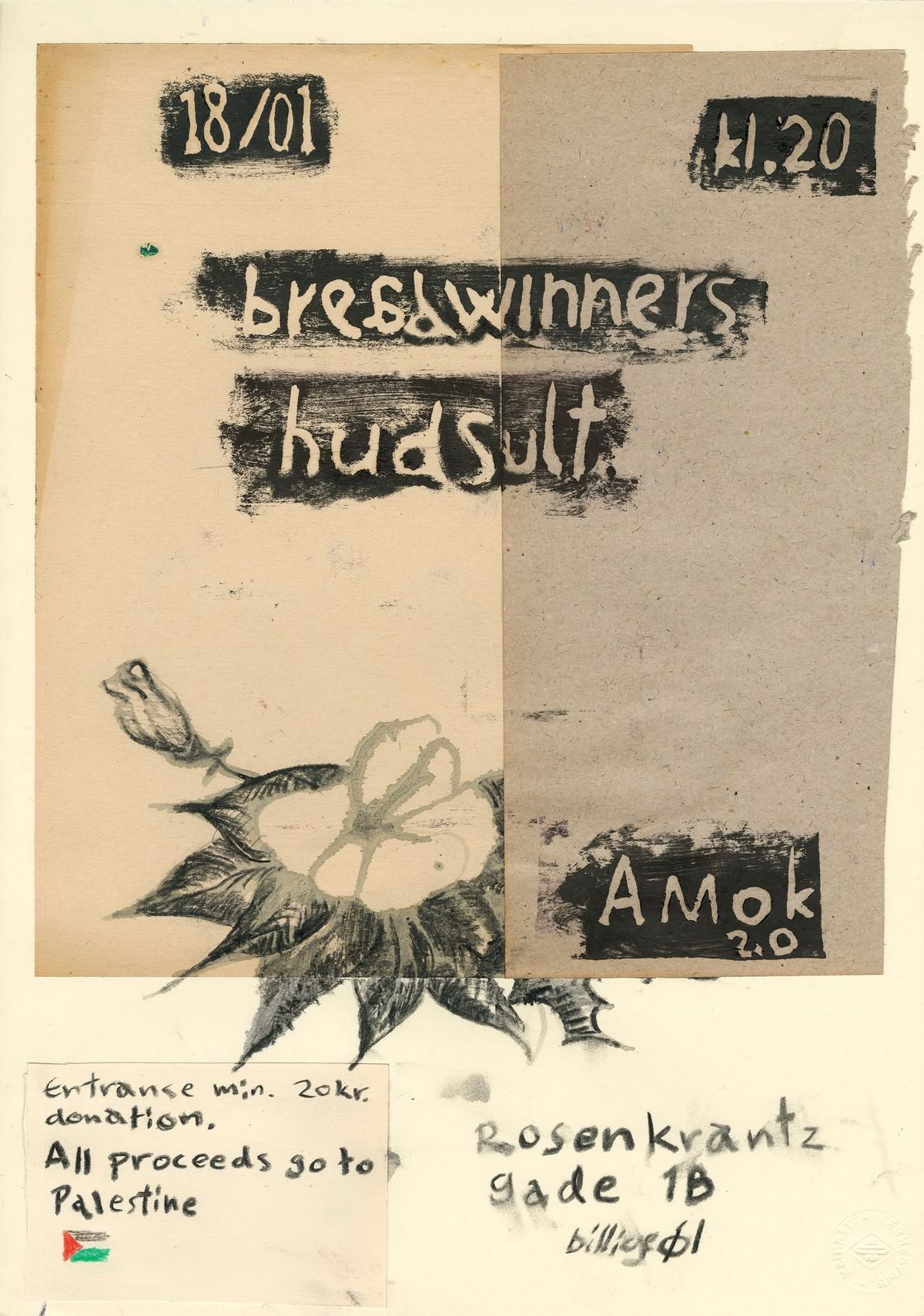 BREADWINNERS + HUDSULT @Amok