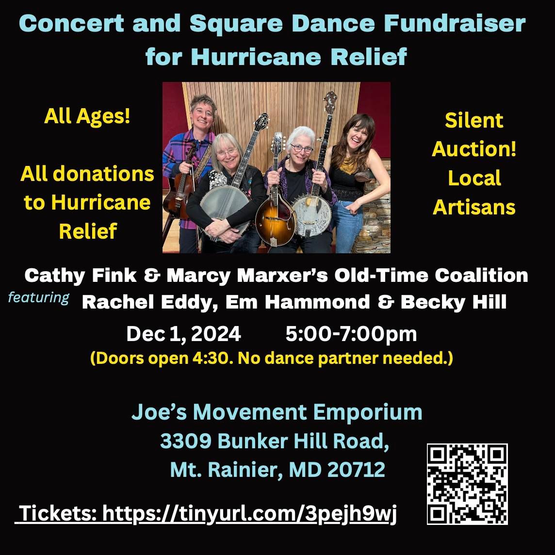 Concert and Square Dance Fundraiser for Hurricane Relief