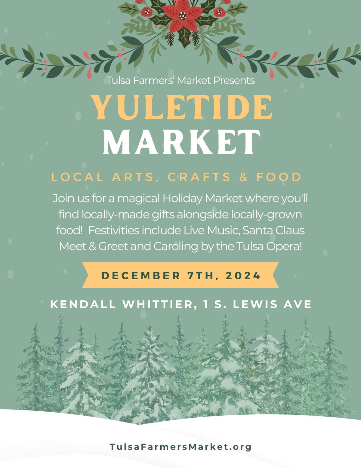 Yuletide Market presented by Tulsa Farmers' Market