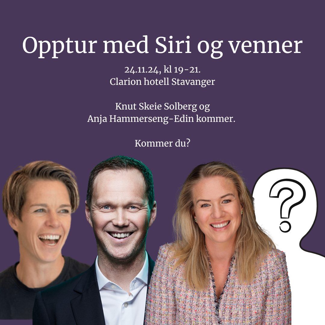 Opptur med Siri og venner - 10 \u00e5r siden oppstart!