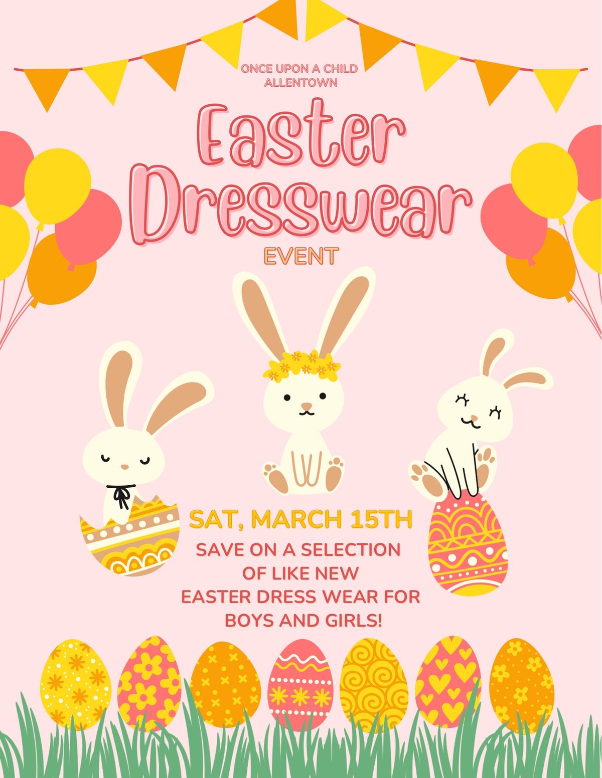 EASTER DRESSWEAR EVENT \ud83d\udc23\ud83d\udc30\ud83d\udc90