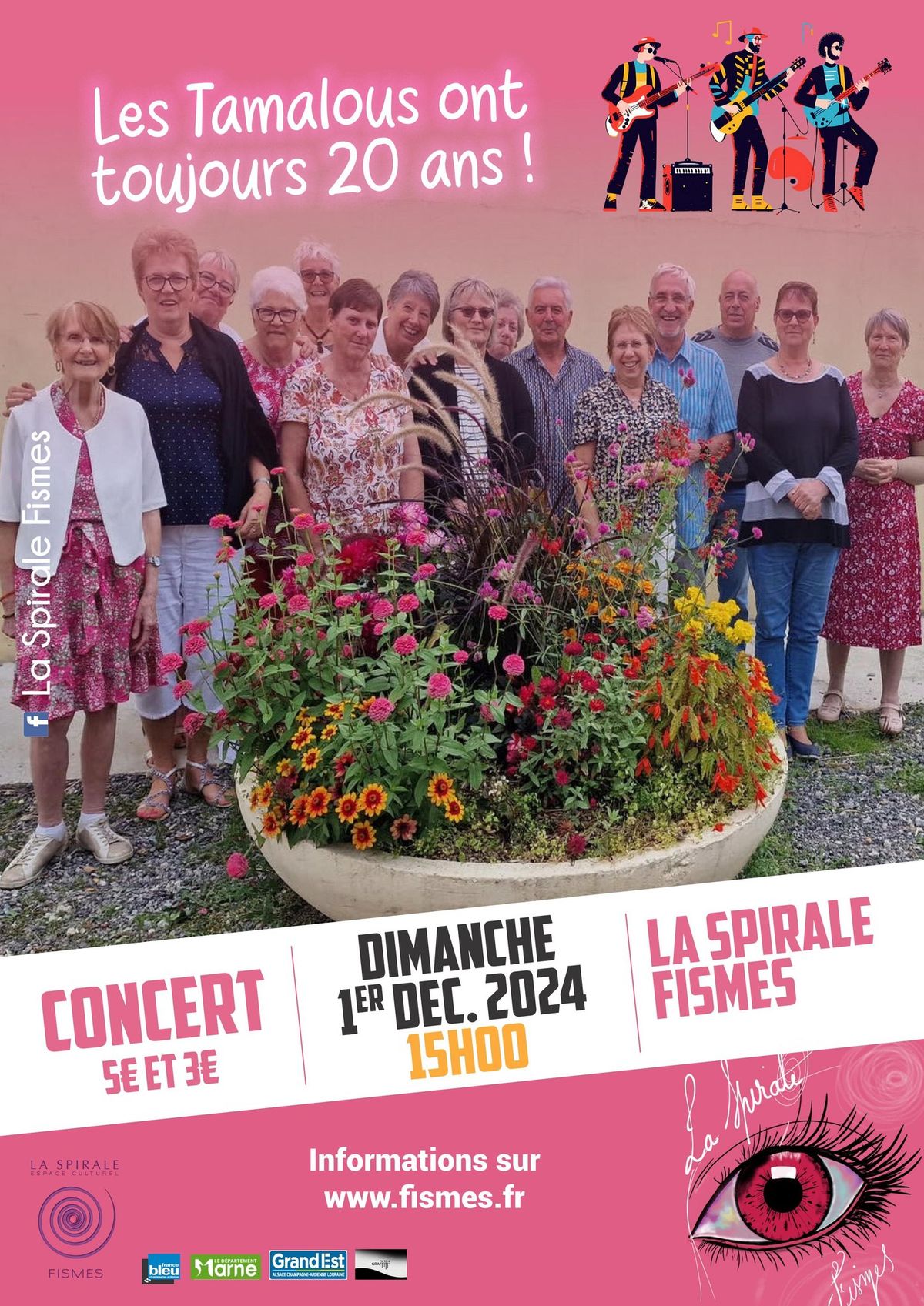 Les Tamalous ont toujours 20 ans ! - concert - la Spirale