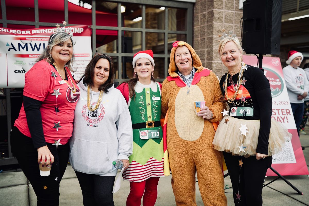 2024 Harris YMCA Krueger Reindeer Romp 5K & Joan Bailey Kids Obstacle Course