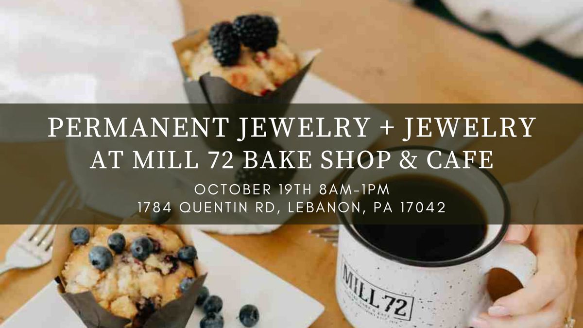 Permanent Jewelry Pop-Up @ Mill 72 - Lebanon