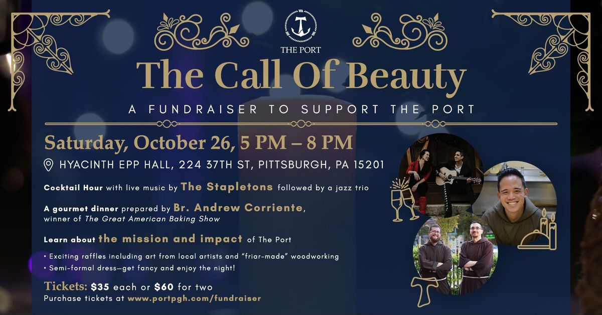 The Call of Beauty - an Fall Fundraiser for The Port