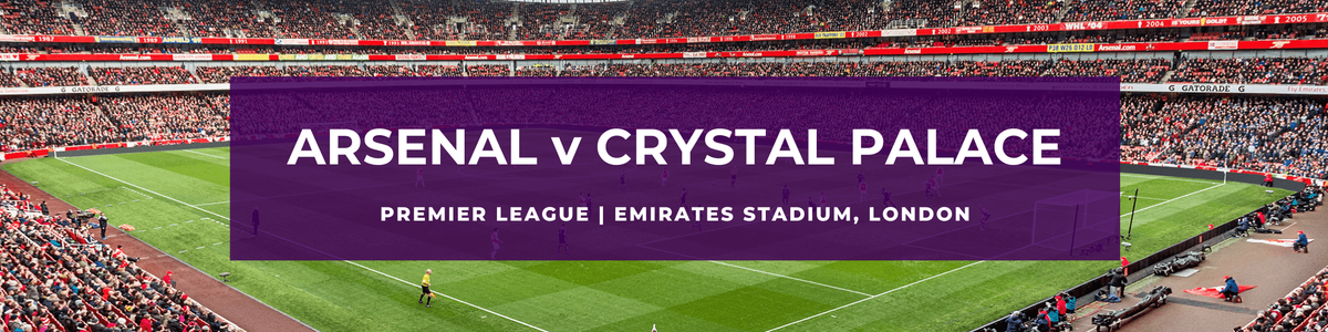 Arsenal FC vs Crystal Palace FC at Emirates Stadium