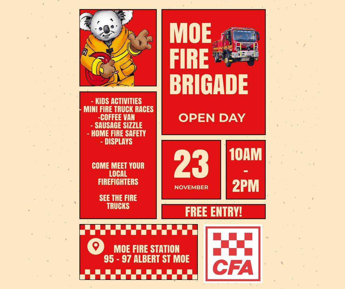 Moe Fire Brigade Open Day