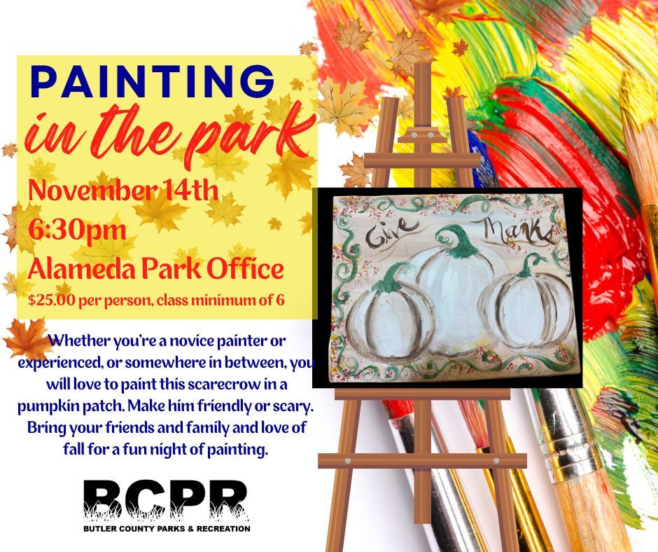 Painting in the Park November