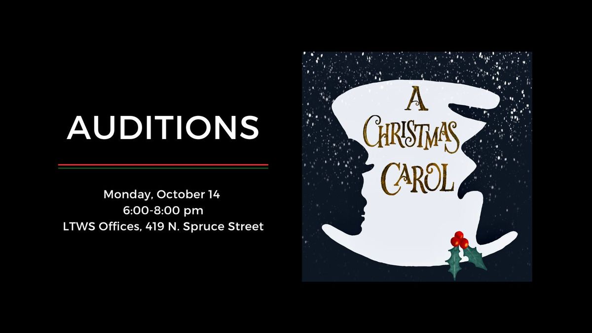 Auditions: A Christmas Carol