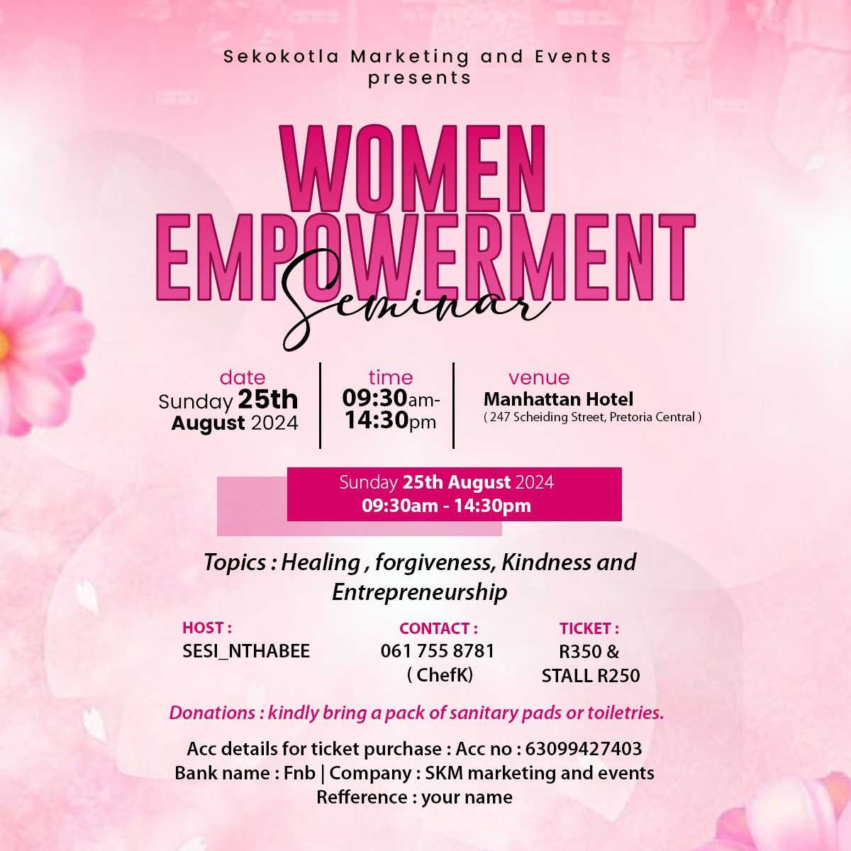 Women's Month Celebration: Empowering Women in Business