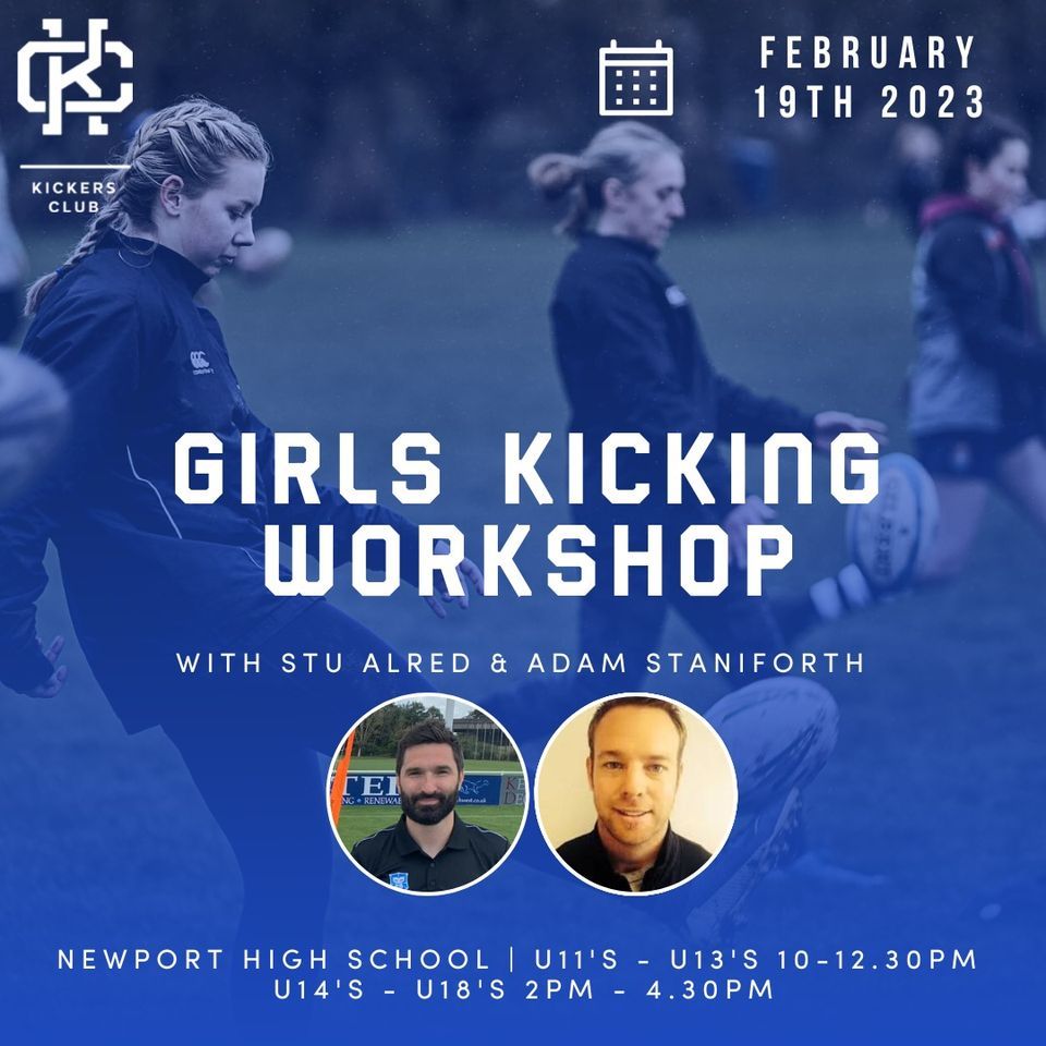 Welsh Girls Kicking Workshop | Hosted by Newport High School 19th February 2023