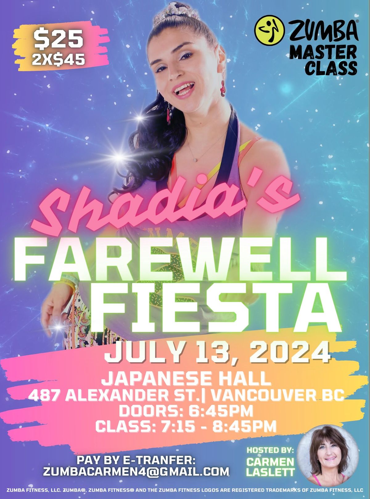 Shadia's Farewell Fiesta 
