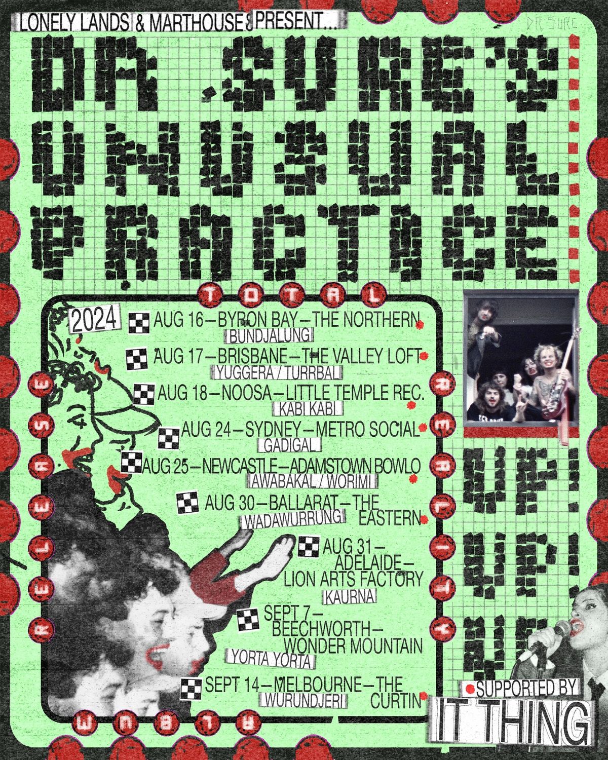 Dr Sure's Unusual Practice 'Total Reality' Album Launch - Naarm\/Melbourne