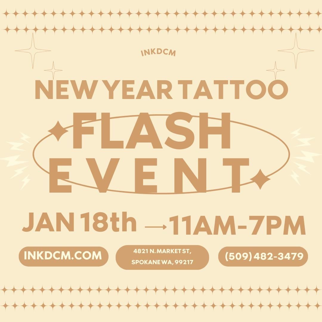 January Tattoo Flash Sale!