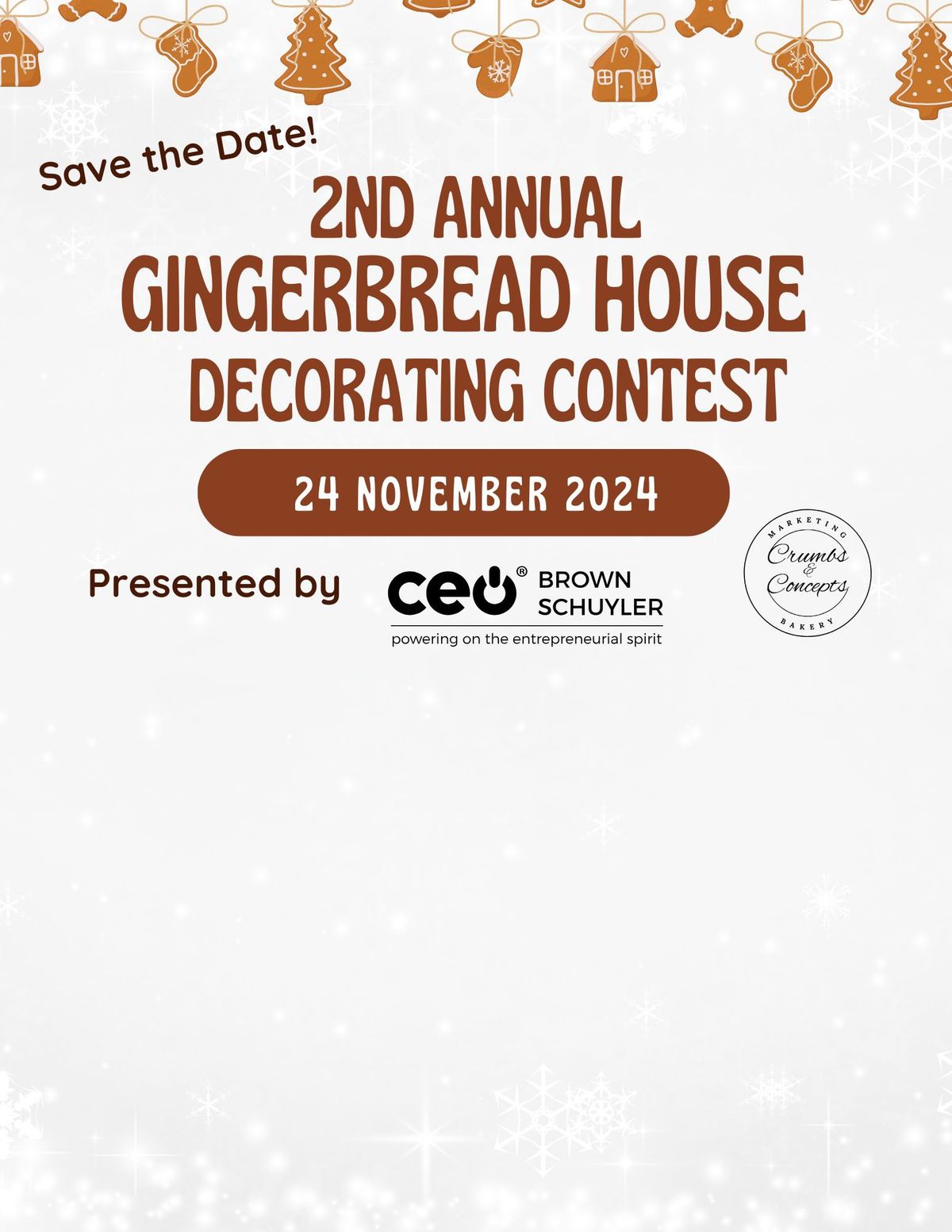 CEO Gingerbread House Contest 